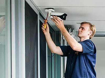 Câmera de segurança Mauá